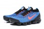 Cheap Womens/Mens Air VaporMax Flyknit 3 Black Blue Sneakers AJ6900-015