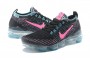 Cheap Womens/Mens Air VaporMax Flyknit 3 Black Pink Sneakers AJ5910-101