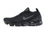 Cheap Womens/Mens Air VaporMax Flyknit 3 Black Sneakers AJ6900-004