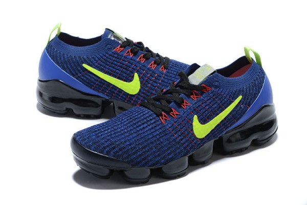 Cheap Womens/Mens Air VaporMax Flyknit 3 Blue Green Sneakers