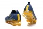 Cheap Womens/Mens Air VaporMax Flyknit 3 Blue Yellow  Sneakers AJ6900-444