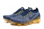 Cheap Womens/Mens Air VaporMax Flyknit 3 Blue Yellow  Sneakers AJ6900-444