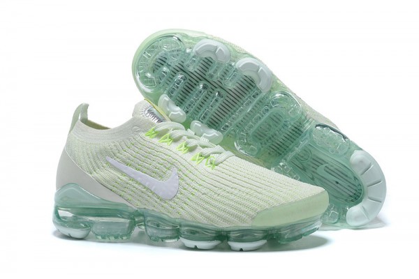 Cheap Womens/Mens Air VaporMax Flyknit 3 Green Sneakers AJ6910-300