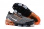 Cheap Womens/Mens Air VaporMax Flyknit 3 Grey Orange Sneakers AJ6900-024