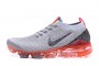 Cheap Womens/Mens Air VaporMax Flyknit 3 Grey Red Sneakers AJ6900-600