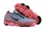 Cheap Womens/Mens Air VaporMax Flyknit 3 Grey Red Sneakers AJ6900-601