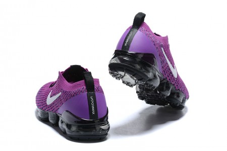 Cheap Womens/Mens Air VaporMax Flyknit 3 Purple Black Sneakers AJ6900-502