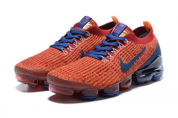 Cheap Womens/Mens Air VaporMax Flyknit 3 Red Blue Sneakers AJ6900-600