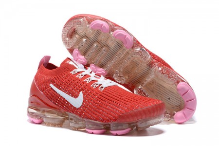 Cheap Womens/Mens Air VaporMax Flyknit 3 Red White Sneakers CU4756-600