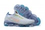 Cheap Womens/Mens Air VaporMax Flyknit 3 White Blue Sneakers AJ6900-003