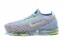 Cheap Womens/Mens Air VaporMax Flyknit 3 White Blue Sneakers AJ6910-200