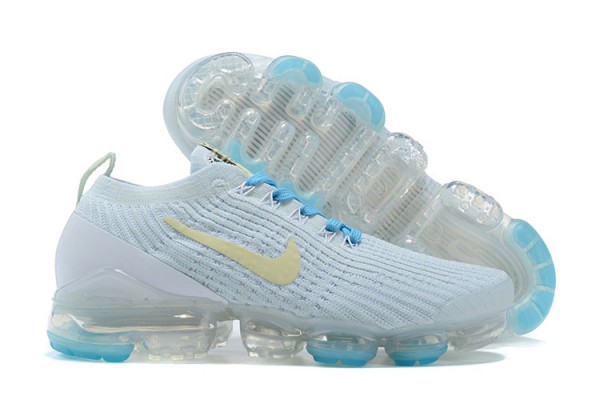 Cheap Womens/Mens Air VaporMax Flyknit 3 White Blue Sneakers AJ6910-500