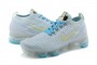 Cheap Womens/Mens Air VaporMax Flyknit 3 White Blue Sneakers AJ6910-500