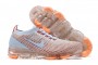 Cheap Womens/Mens Air VaporMax Flyknit 3 White Orange Sneakers AJ6910-400