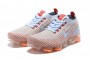 Cheap Womens/Mens Air VaporMax Flyknit 3 White Orange Sneakers AJ6910-400