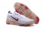 Cheap Womens/Mens Air VaporMax Flyknit 3 White Red Sneakers AJ6910-501