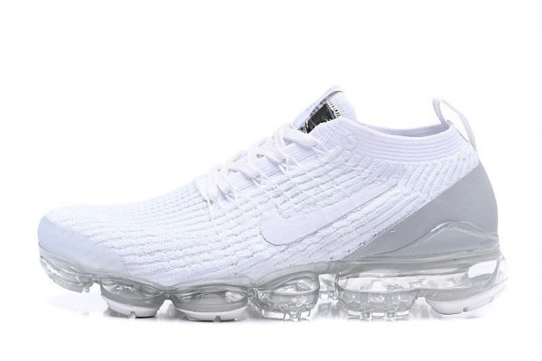 Cheap Womens/Mens Air VaporMax Flyknit 3 White Sneakers AJ6900-100