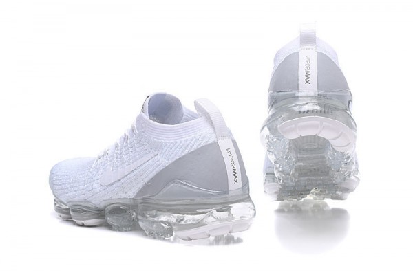 Cheap Womens/Mens Air VaporMax Flyknit 3 White Sneakers AJ6900-100