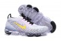 Cheap Womens/Mens Air VaporMax Flyknit 3 White Yellow Sneakers AJ6900-103