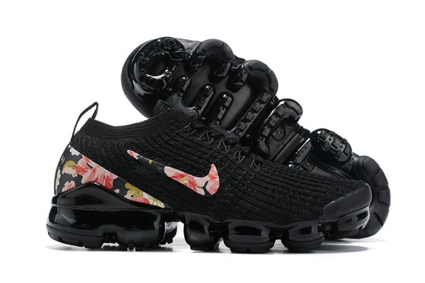 Cheap Womens Air VaporMax Flyknit 3 Black Sneakers CK0730-188