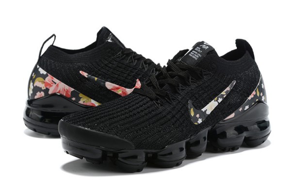 Cheap Womens Air VaporMax Flyknit 3 Black Sneakers CK0730-188