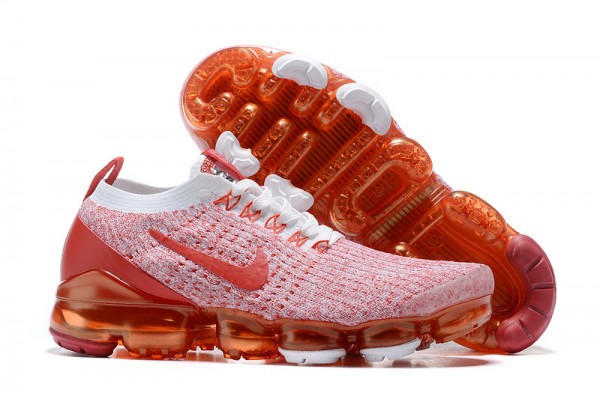 Cheap Womens Air VaporMax Flyknit 3 Pink Red Sneakers CK0730-188