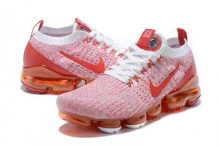 Cheap Womens Air VaporMax Flyknit 3 Pink Red Sneakers CK0730-188