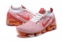 Cheap Womens Air VaporMax Flyknit 3 Pink Red Sneakers CK0730-188