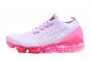 Cheap Womens Air VaporMax Flyknit 3 White Pink Sneakers AJ6910-005