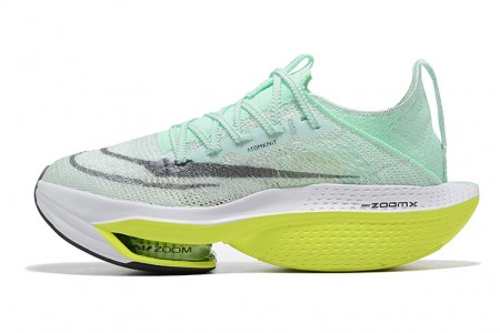 Cheap Womens/Mens Air Zoom Alphafly Next 2 Green Sneakers 