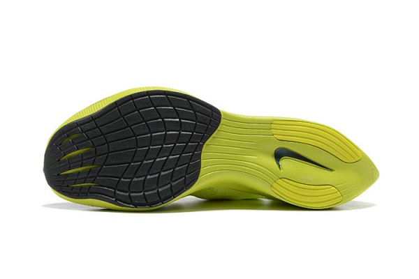 Cheap Mens ZoomX VaporFly NEXT Chartreuse Black Sneakers 