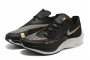 Cheap Womens/Mens ZoomX VaporFly NEXT Black Gold Sneakers 