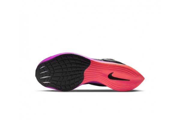 Cheap Womens/Mens ZoomX VaporFly NEXT Black Purple Sneakers 