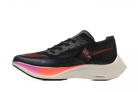 Cheap Womens/Mens ZoomX VaporFly NEXT Black Red Sneakers 