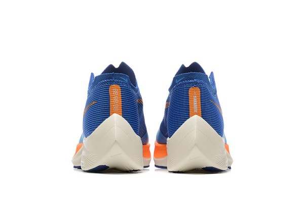 Cheap Womens/Mens ZoomX VaporFly NEXT Blue Orange Sneakers 