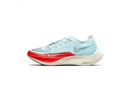 Cheap Womens/Mens ZoomX VaporFly NEXT Blue Red Sneakers 