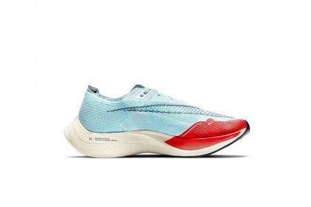 Cheap Womens/Mens ZoomX VaporFly NEXT Blue Red Sneakers 