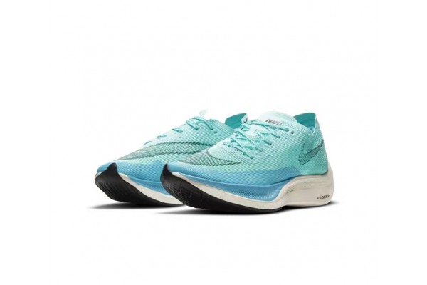 Cheap Womens/Mens ZoomX VaporFly NEXT Blue and Black  Sneakers 