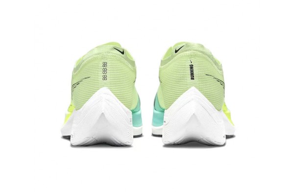 Cheap Womens/Mens ZoomX VaporFly NEXT Green and Blue Sneakers 