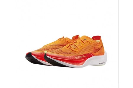 Cheap Womens/Mens ZoomX VaporFly NEXT Orange Red Sneakers 