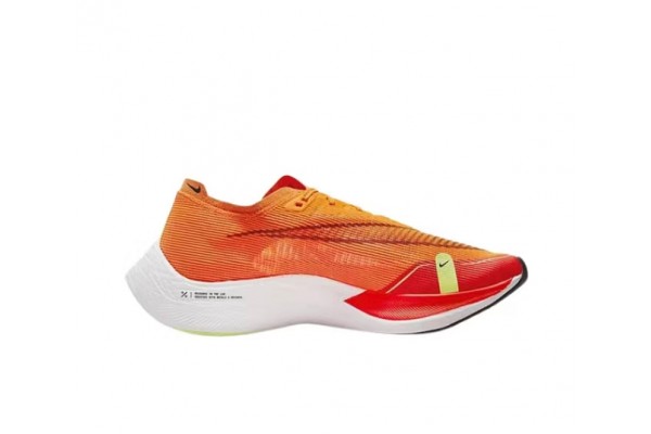 Cheap Womens/Mens ZoomX VaporFly NEXT Orange Red Sneakers 