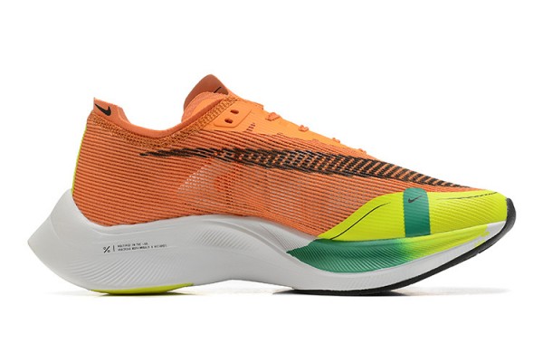 Cheap Womens/Mens ZoomX VaporFly NEXT Orange White Sneakers 