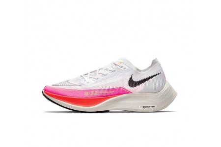 Cheap Womens/Mens ZoomX VaporFly NEXT Pink White Sneakers 