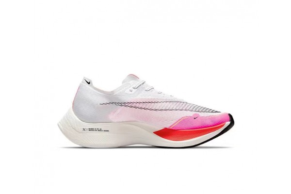 Cheap Womens/Mens ZoomX VaporFly NEXT Pink White Sneakers 