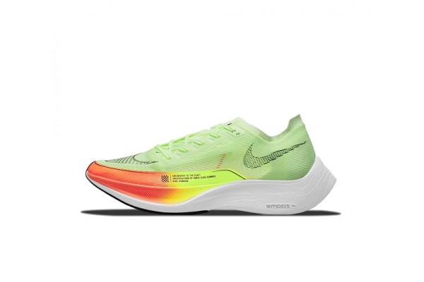 Cheap Womens/Mens ZoomX VaporFly NEXT Red Yellow Sneakers 