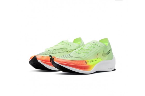 Cheap Womens/Mens ZoomX VaporFly NEXT Red Yellow Sneakers 