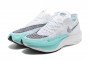 Cheap Womens/Mens ZoomX VaporFly NEXT White Blue Sneakers 