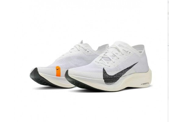 Cheap Womens/Mens ZoomX VaporFly NEXT White Grey Sneakers 