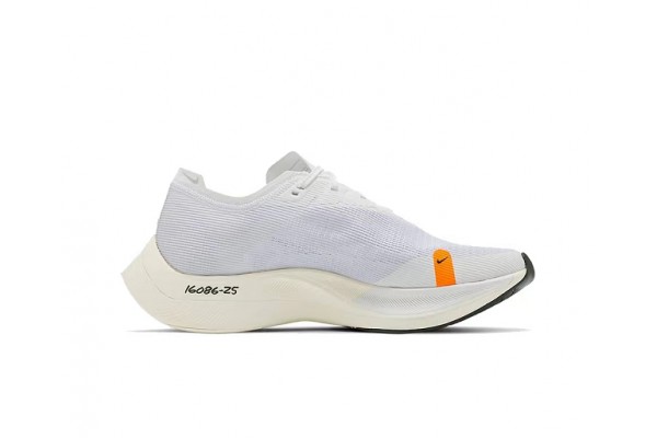 Cheap Womens/Mens ZoomX VaporFly NEXT White Grey Sneakers 