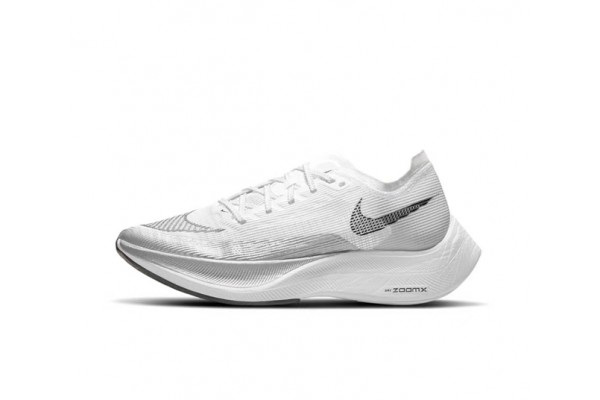 Cheap Womens/Mens ZoomX VaporFly NEXT White Sneakers 